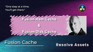 Davinci Resolve Fusion Ram & Disk Cache for Better Performance