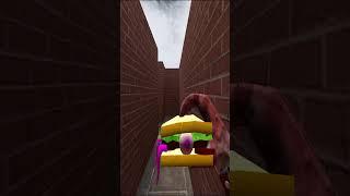 Auughh Plankton And Siren Head Chase me in Big Maze Gmod