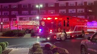 Eatontown NJ - 2nd Alarm Structure Fire - Wycoff Road - 11/1/21