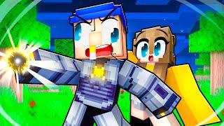 Playing as a PROTECTIVE ROBOT in Minecraft!