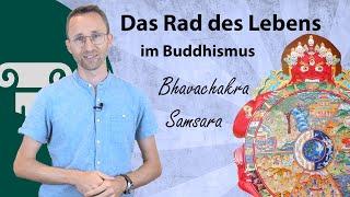 Das Rad des Lebens im Buddhismus (Bhavachakra / Samsara)