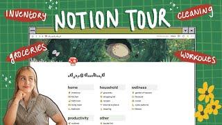 My (actually practical) notion tour 2023 + free template! ‍ adulting dashboard