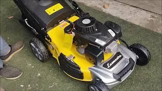 Lawncare HK2170 petrol lawn mower operating procedure