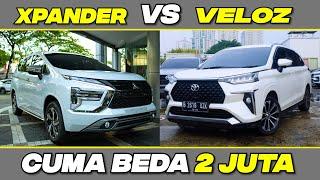 BEDA 2 JUTA PILIH XPANDER ULTIMATE ATAU VELOZ Q CVT !!! #teguhku #xpandercross2023#rushgrsport#veloz