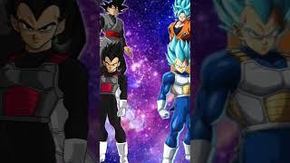 Goku black and Vegeta black vs Goku and Vegeta