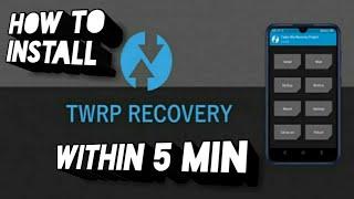 Install TWRP recovery in redmi 5 Easy || ONLY IN 5 min