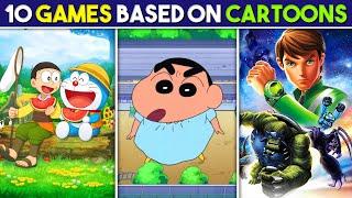 10 Awesome Games That Are Based On Cartoons | Doraemon, Shinchan, Ben10, Chhota Bheem &....More