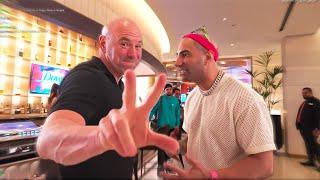 FOUSEY MEETS DANA WHITE | FOUSEY x AC7 WILD NIGHT IN VEGAS!