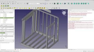 FreeCAD Workbench - Introducing my Stick Framing workbench for FreeCAD