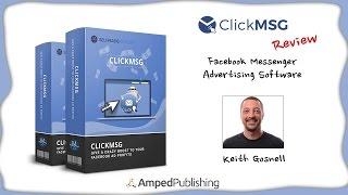 Clickmsg Review - Facebook Messenger Marketing Software