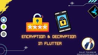 How to encrypt password in flutter - Encrypt Decrypt example using Flutter String Encryption library