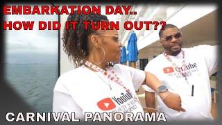 TRAVEL VLOG 2024/ CARNIVAL CRUISE PANORAMA EMBARKATION DAY #vlog #travel #cruise #fun
