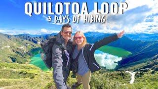 Is the Quilotoa Loop Worth It?  3 Days of Epic Views & Struggles!