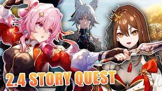 YANQING VS YUNLI!! 2.4 Story Quest REACTION PART 1 | Honkai: Star Rail