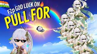 [Hindi] First Day Pulling For Nahida F2p LUCK ON - Genshin Impact 3.6