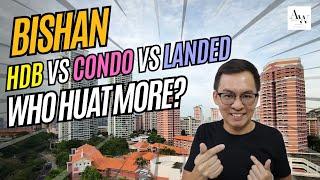 Bishan HDB Vs Condo Vs Landed – Who Huat More?