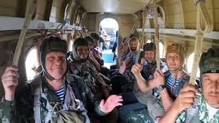 2 августа 2022. День ВДВ. Волосово. Прыжки с парашютом Д-10.| Skydiving of Russian paratroopers!