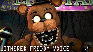 [FNAF SFM] Withered Freddy Voice by HarveyB