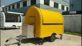 UK Catering Trailer Burger Van NZ Coffee Trailer USA Mobile Food Truck