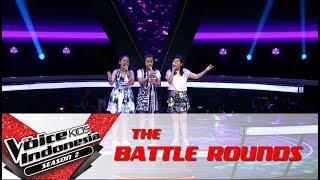 Marcia & Putri & Yosi "To Where You Are" | Battle Rounds | The Voice Kids Indoneisa S2 GTV 2017