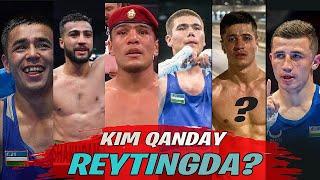 OLG'A O'ZBEKISTON. KIM QANDAY REYTINGDA ? 2021