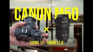 Canon M50 with Sigma 17-50mm POV Photography