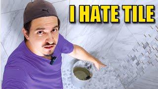 The WORST part about BATHROOM REMODEL | MB Part 4