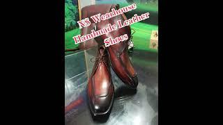 Genuine Leather Wingtip Shoes for Man Best Handmade Shoes Gift for Men