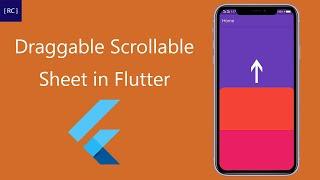 Draggable Scrollable Sheet in Flutter | Flutter Tutorial 2024