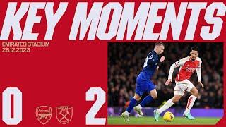 HIGHLIGHTS | Arsenal vs West Ham United (0-2) | Premier League