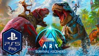 Ark Survival Ascended PS5 Pro Gameplay Review [Frame Gen Update] [Optimized] [Ray Tracing]