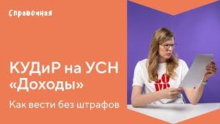 Как заполнить КУДиР для ИП на УСН «Доходы»: образец и шаблон