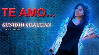 Sunidhi Chauhun || Te Amo | LIVE Concert || Kolkata  || Creative Video