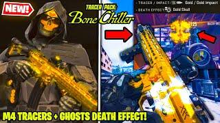 MW2 GOLD SKULL EFFECT  NEW Tracer Pack BONE CHILLER BUNDLE on Warzone 2 (Skull Breaker M4 MW2 Store