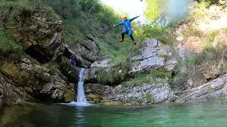 Canyoning Slovenia PREDELICA, Bovec Soca Valley