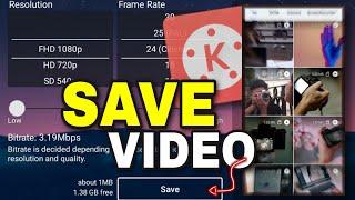 Kinemaster video save to gallery | How to save video in Kinemaster to gallery : Kinemaster 2021