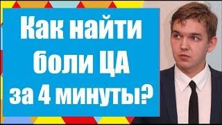 Что такое боли ЦА? Способ, как их найти за 4 минуты (версия с Церебро Таргет)