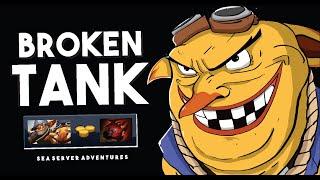 TECHIES IS A BROKEN TANK HERO (dota 2 broken builds)