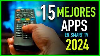 15 MEJORES APPS PARA SMART TV EN 2024