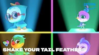 Shake your Tail Feathers Sing-Along | DO RE & MI | Prime Video