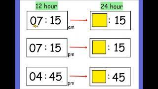 Home Learning 5 (Y4) - 24 Hour Clocks