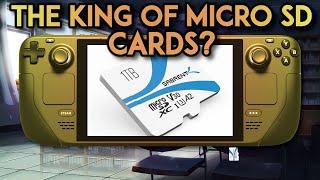 「The New King of Steam Deck MicroSD Cards?! - SABRENT Rocket V30 A2 1TB Micro SD Card」