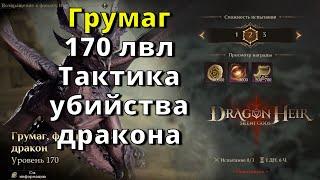 Dragonheir: Silent Gods | Грумаг 170 уровень. Тактика убийства дракона