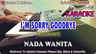 I'M SORRY GOODBYE ll KARAOKE ll KRISDAYANTI ll NADA WANITA G=DO