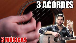 3 Músicas Fáceis com 3 Acordes Para Guitarra - Dica Para Iniciantes