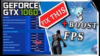 This FORTNITE SETTING causes FPS DROPS • NVIDIA GeForce GTX 1060 [Chapter 3]