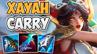 CHALLENGER CARRIES WITH BUFFED XAYAH! | CHALLENGER XAYAH ADC GAMEPLAY | Patch 12.4 S12