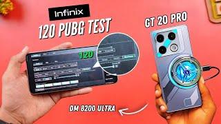 infinix GT 20 Pro 120 FPS PUBG Test! Live FPS Meter, ANTI ALIASING 4X| PUBG New Update