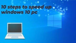 10 easy ways to speed up Windows 10.#windows10 #speedup #CodingWithAnkit