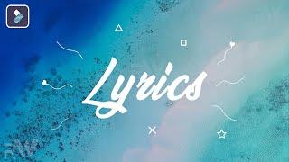 Filmora (Professional Lyrics Video) Tutorial: How To Edit With Filmora